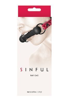 Кляп SINFUL BAR GAG PINK