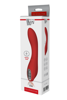 Вибратор с движущимся шариком Dream Toys RED REVOLUTION EVA