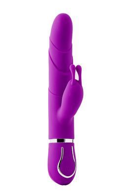 Подвійний вібратор кролик Dream Toys VIBES OF LOVE FLORAL FANTASY PURPLE