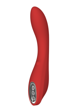 Вибратор с движущимся шариком Dream Toys RED REVOLUTION EVA