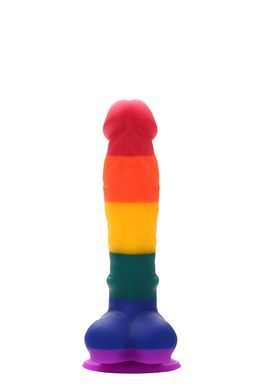 Радужный фаллоимитатор COLOURFUL LOVE DILDO