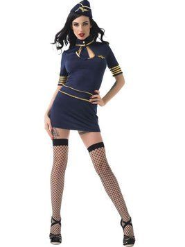 Костюм Стюардесса LeFrivole 2 предмета, S/M