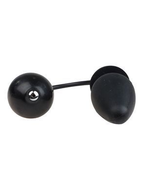 Пробка із накачуванням You2Toys True Black Anal Plug чорна