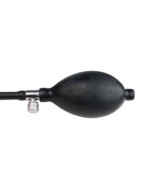 Пробка із накачуванням You2Toys True Black Anal Plug чорна