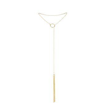 Цепочка для тела Bijoux Indiscrets Magnifique Tickler Pendant Chain &mdash; Gold, Золотистый