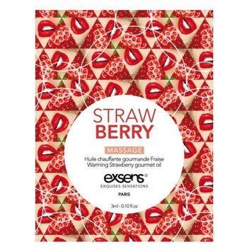 Пробник масажної олії EXSENS Strawberry 3мл
