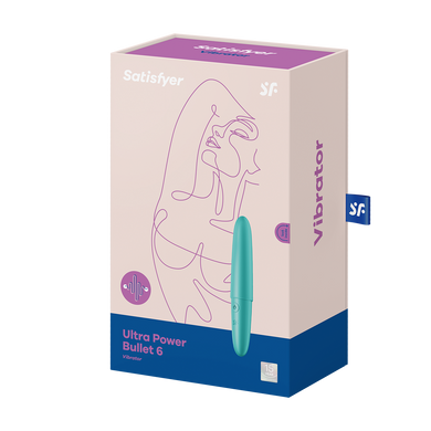 Минивибратор Satisfyer Ultra Power Bullet 6 Turquoise