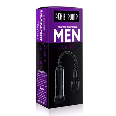 Вакуумная помпа с ручным насосом Men Powerup Blue