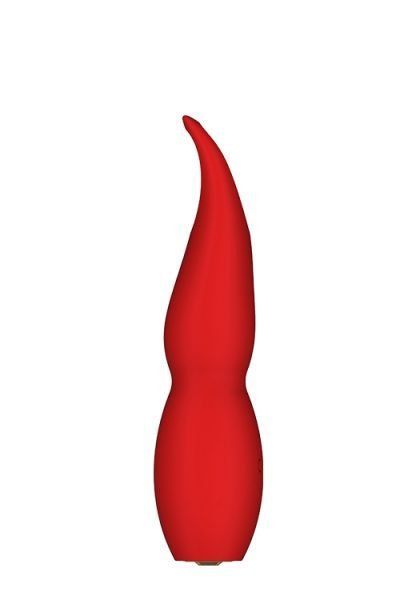 Вібратор Dream Toys Red Revolution Fulla з гнучким наконечником пелюсткою, червоний