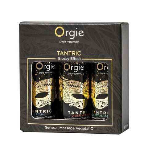 Набор масел для тантрического массажа Orgie &ndash; Tantric Mini Size Collection (3х30 мл), увлажнение