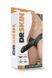 Страпон чоловічий Dr. SKIN 7INCH HOLLOW STRAP ON, BLACK