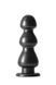 Большая Анальная пробка JET FIERCE CARBON METALLIC BLACK