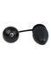 Пробка із накачуванням You2Toys True Black Anal Plug чорна