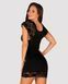 Пеньюар Obsessive Imperia та стрінги S/M