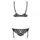 Боді Laluna crotchless Teddy black L / XL