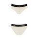 Трусики з широкою гумкою і мереживом Passion PS001 PANTIES ecru, size L