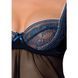 Сорочка беби долл прозрачная GISELE CHEMISE black XXL/XXXL - Passion Exclusive, трусики, Черный