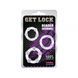 Набор колец GK Power Cock Rings-Clear