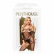 Сексуальный комбинезон Penthouse с интимным вырезом, черного цвета, S-L