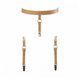 Підтяжки Bijoux Indiscrets MAZE - Suspender Belt for Underwear and Stockings Braun O\S
