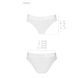 Трусики з прозорою вставкою Passion PS002 PANTIES white, size M