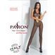 Бодистокинг Passion BS065 black, комбинезон, крупная сетка, Черный
