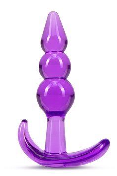 Анальный плаг B YOURS TRIPLE BEAD ANAL PLUG PURPLE