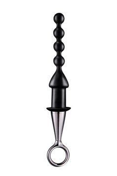 Анальний стимулятор MENZSTUFF ANAL BEAD WITH PLATED HANDLE
