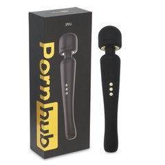 Вибромассажер wand с тремя насадками Pornhub Spell Wand Set, мощный