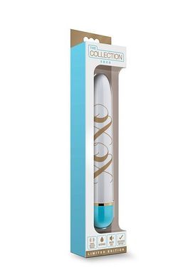 Вибратор Дамский пальчик Blush Xoxo, бело-голубой, 14.5 х 2.5 см