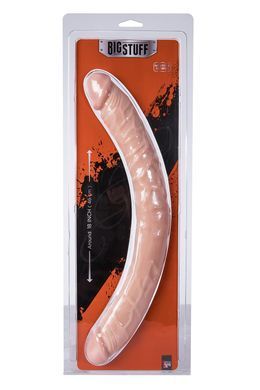 Подвійний фалоімітатор BIGSTUFF 18inch DOUBLE DONG