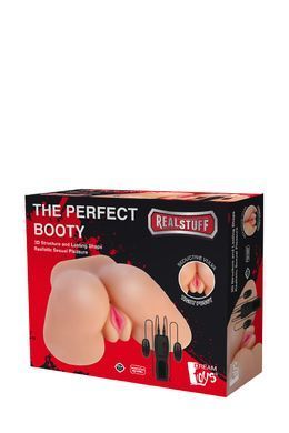 3D Мастурбатор с вибрацией REALSTUFF THE PERFECT BOOTY