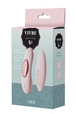 Вібратор для трусиків з дистанційним керуванням Dream Toys VIVRE PANTY VIBE GIGI