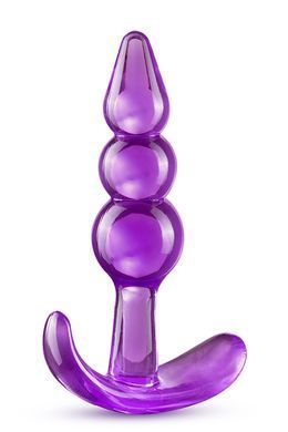 Анальный плаг B YOURS TRIPLE BEAD ANAL PLUG PURPLE