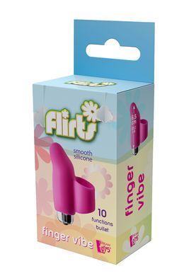 Насадка на палец с вибрацией Dream Toys FLIRTS FINGER VIBE PINK