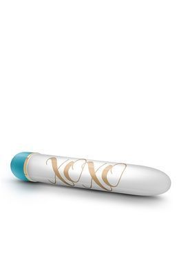 Вибратор Дамский пальчик Blush Xoxo, бело-голубой, 14.5 х 2.5 см
