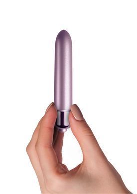 Вибропуля Rocks Off RO-90mm Touch of Velvet Soft Lilac матовая, Сиреневый