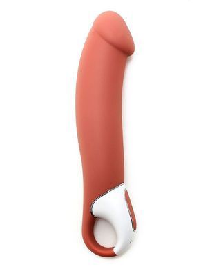 Потужний вібратор Satisfyer Vibes Master, гнучкий литий силікон, 12 режимів роботи, діаметр 46 мм, Телесный