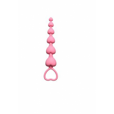 Анальная цепочка сердечки&nbsp;Heart&nbsp;Booty&nbsp;Beads&nbsp;Chisa
