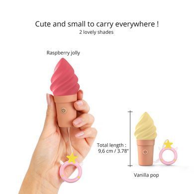 Вибратор-мороженое Love To Love CAND'ICE &mdash; RASPBERRY JOLLY