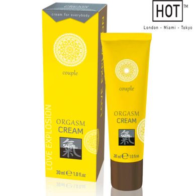 Крем возбуждающий для двоих HOT SHIATSU Orgasm Cream,30 мл