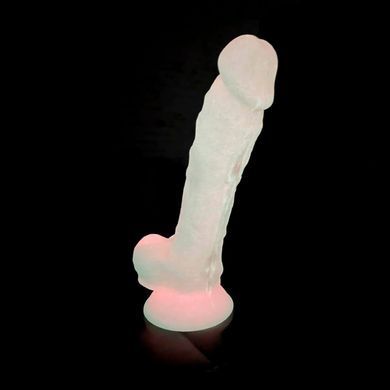 Silexd Johnny Pink Glow в темному, двошаровому, силіконі+силекспана, діаметром 3,8 см.