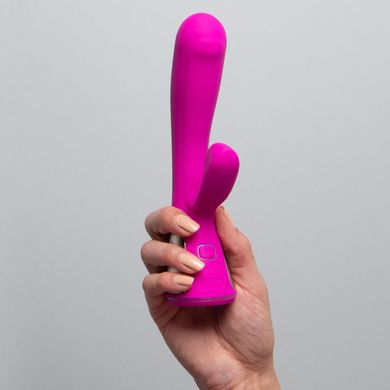 Інтерактивний вібратор-кролик Ohmibod Fuse for Kiiroo Pink, Рожевий