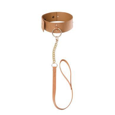 Ошейник MAZE - Wide Choker Brown