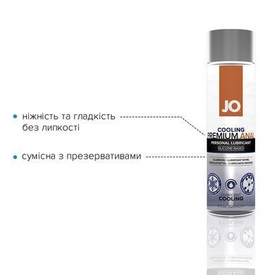 Анальна змазка System JO ANAL PREMIUM &mdash; COOLING (120 мл) охолоджувальна, на силіконовій основі