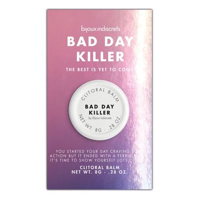 Бальзам для клитора Bijoux Indiscrets Bad Day Killer (Наслаждайся каждым днем), разогревающий