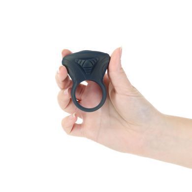 Эрекционное виброкольцо Lux Active Circuit Vibrating Cock Ring, пульт ДУ, 7 режимов вибрации, Синий