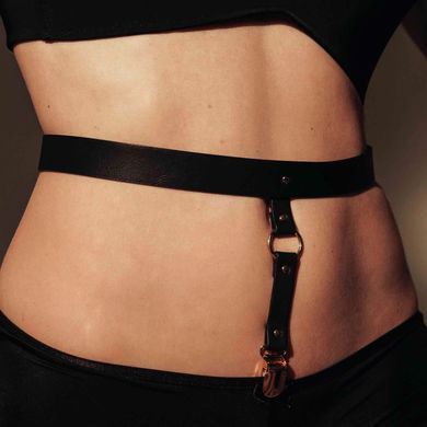 Пояс для білизни Bijoux MAZE - Lingerie and stocking Black