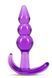 Анальный плаг B YOURS TRIPLE BEAD ANAL PLUG PURPLE