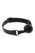 Кляп 4,7 см BLAZE LUXURY BALL GAG CROCO BLACK, Черный
